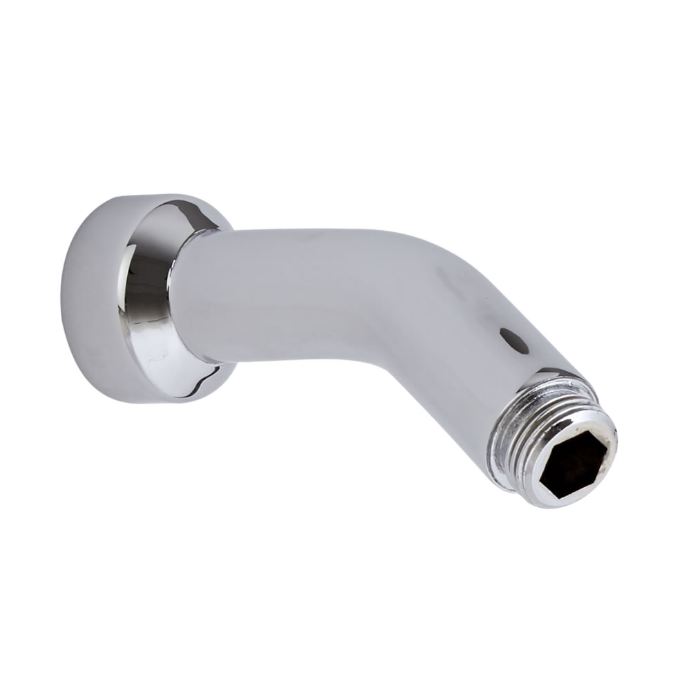 Cranked Wall Arm with Bayonet Fitting