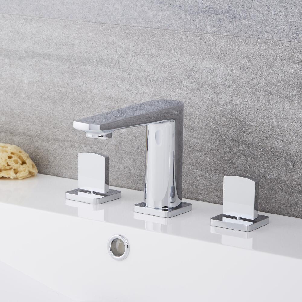 Arcadia - Widespread Chrome Bathroom Faucet