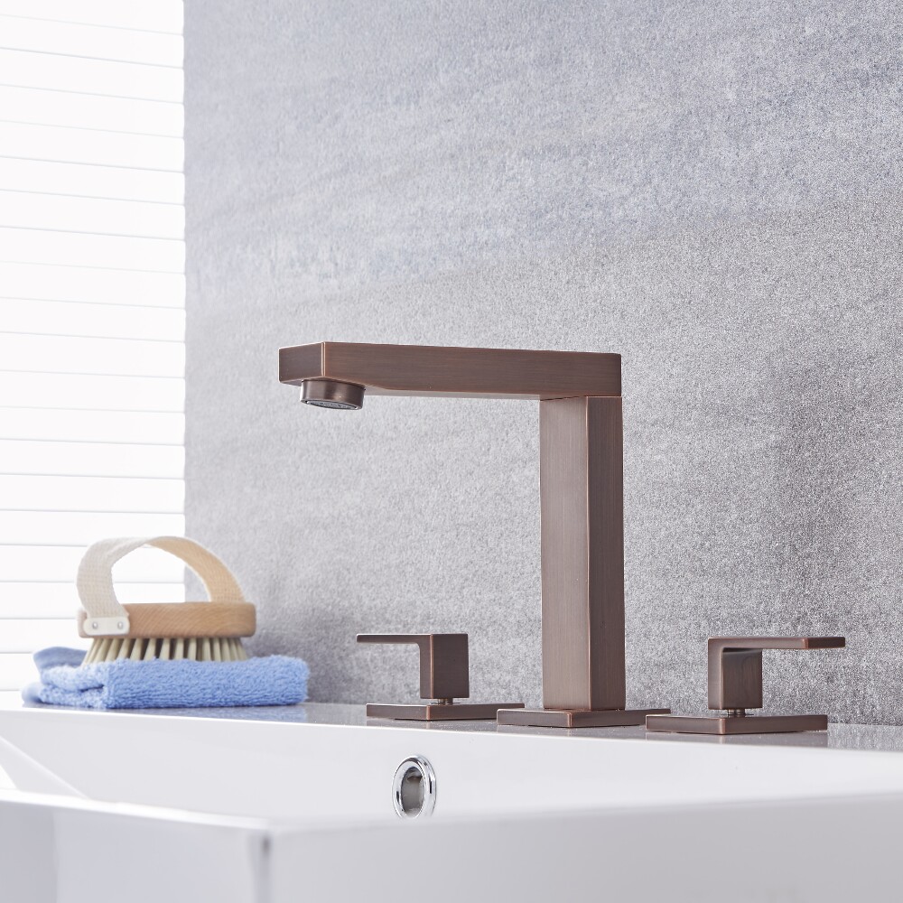 Kubix - Oil-Rubbed Bronze Widespread Bathroom Faucet