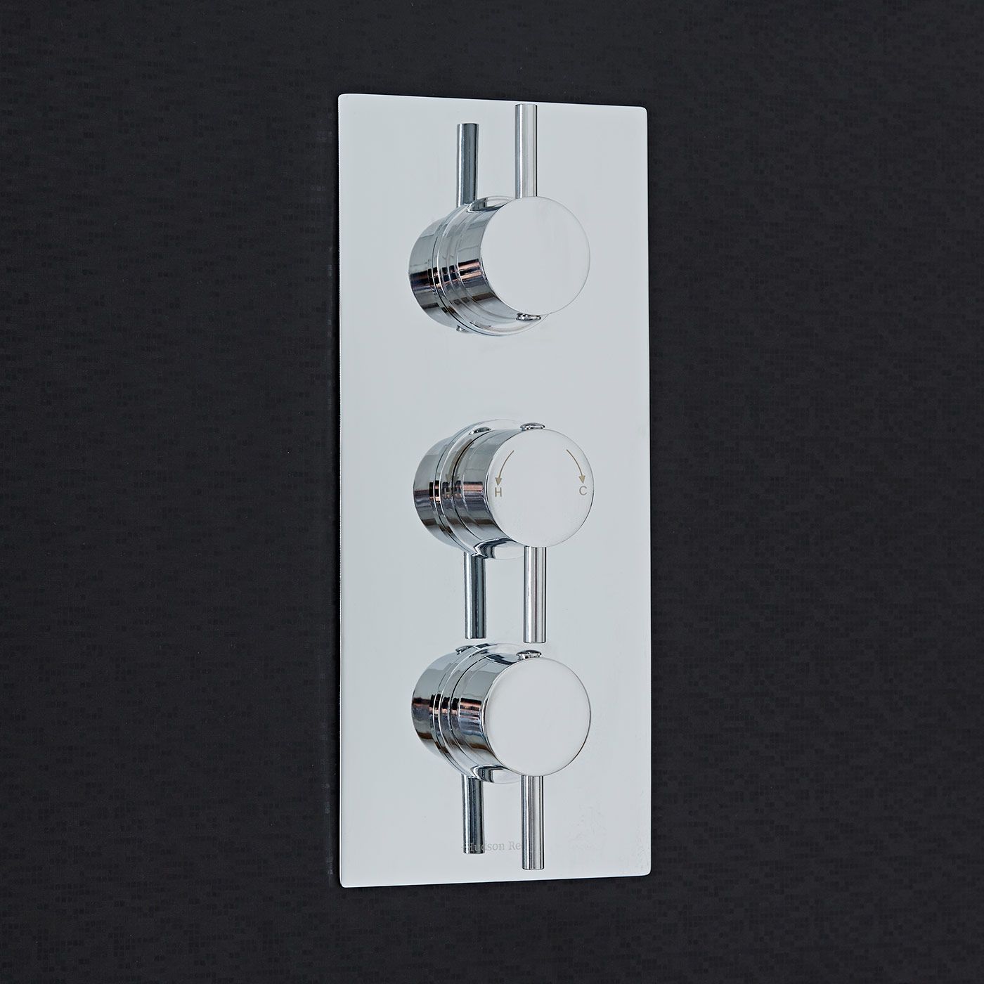 Quest Concealed 3 Outlet Triple with Diverter Thermostatic Shower Valve