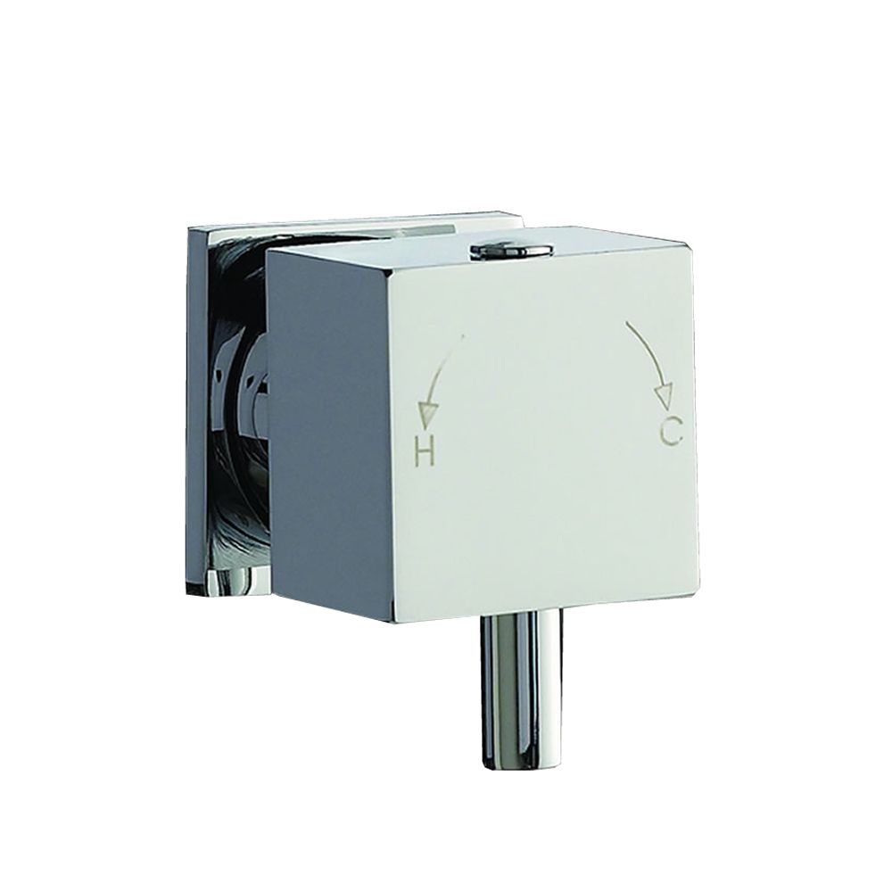 Square Temperature Handle with Lever