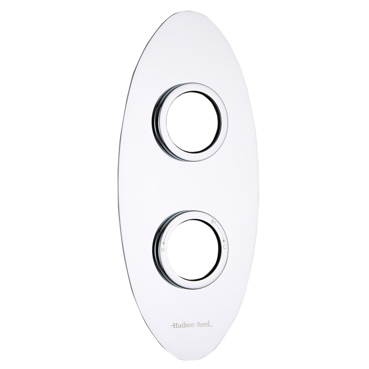 Twin Oval Trim Plate
