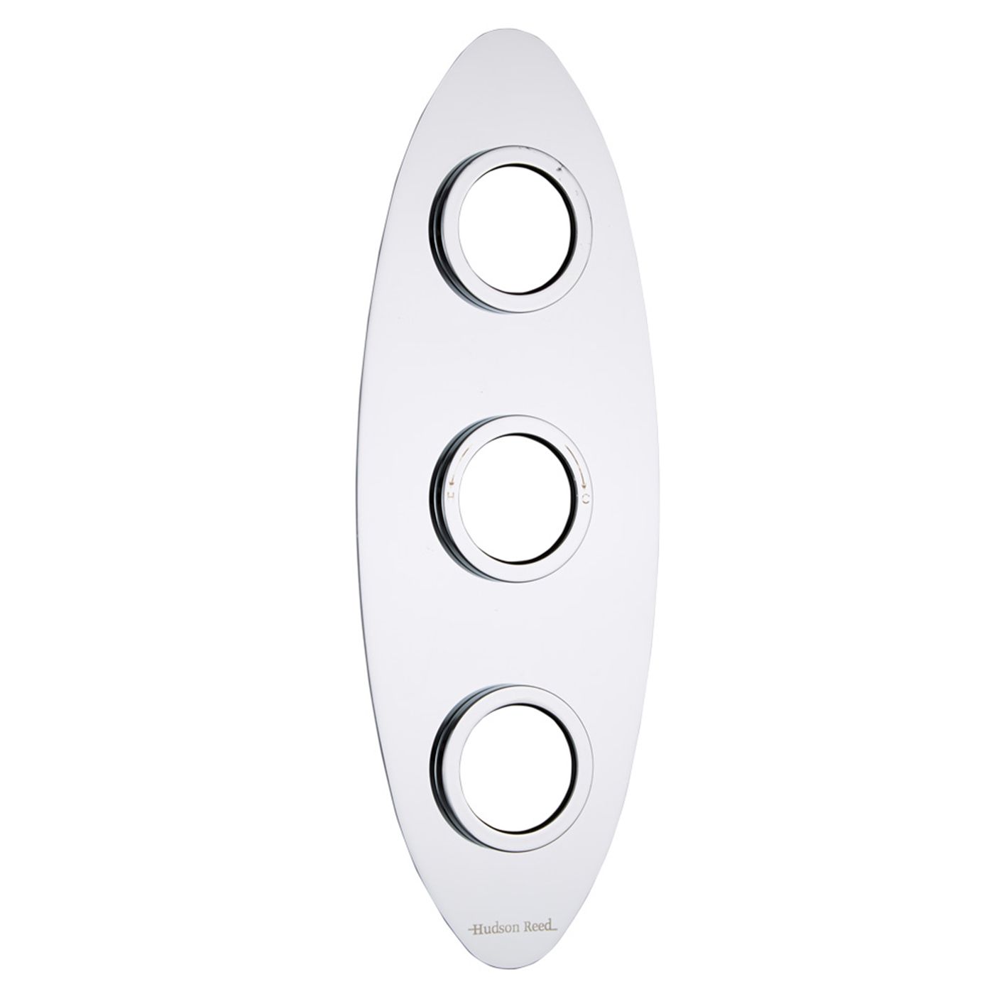 Triple Oval Trim Plate