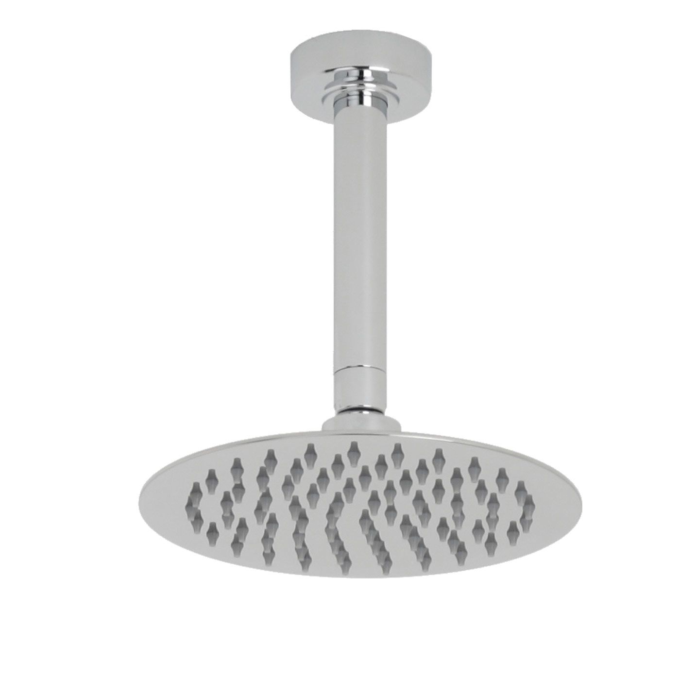 8" Round Shower Head with Round Ceiling Arm