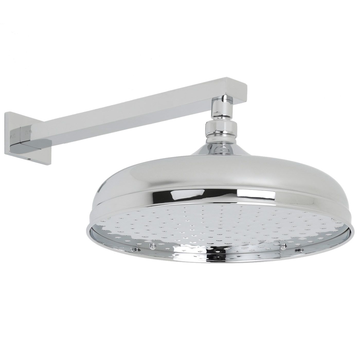 Valquest 12" Traditional Shower Head with Rectangular Arm