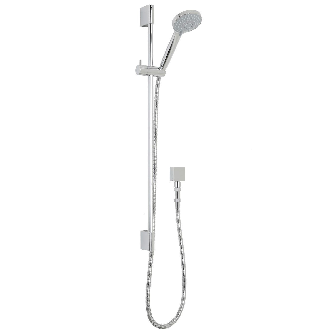 Linear Slider Rail Kit with Multifunction Handset, Square Elbow