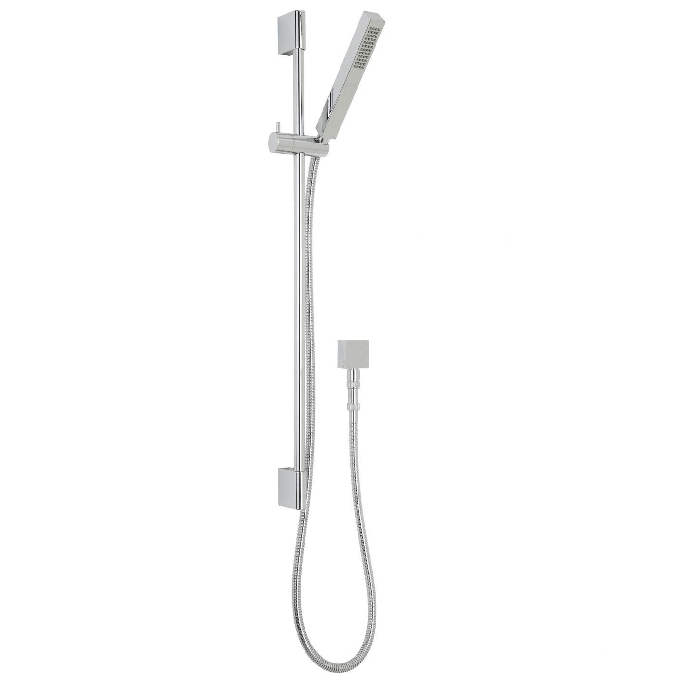 Linear Slider Rail Kit with Square Handset, Square Elbow