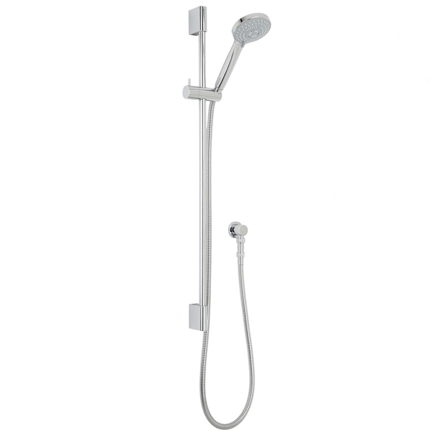 Valquest Round Slider Rail Kit with Multifunction Handset, Round Elbow