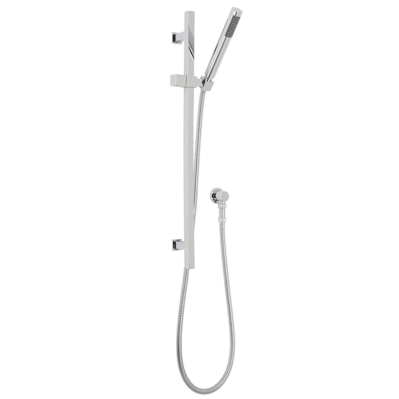 Kubix Slider Rail Kit with Round Handset, Round Elbow