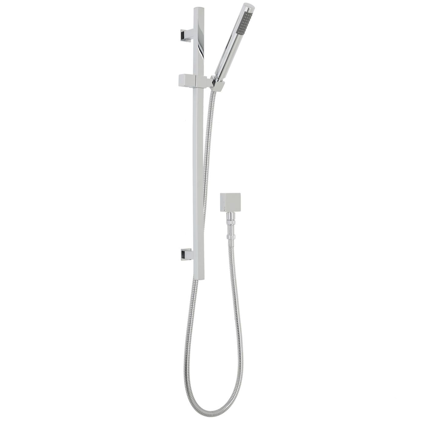 Kubix Slider Rail Kit with Round Handset, Square Elbow