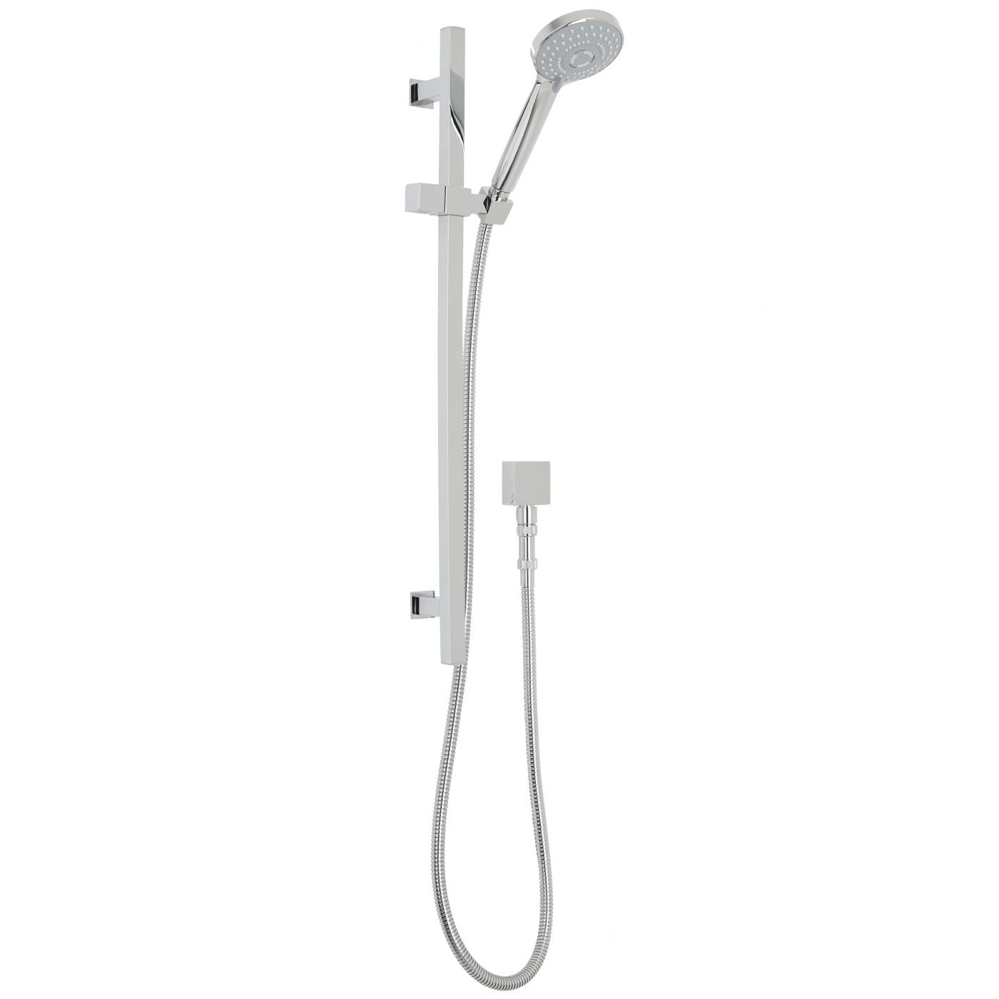Kubix Slider Rail Kit with Multifunction Handset, Square Elbow