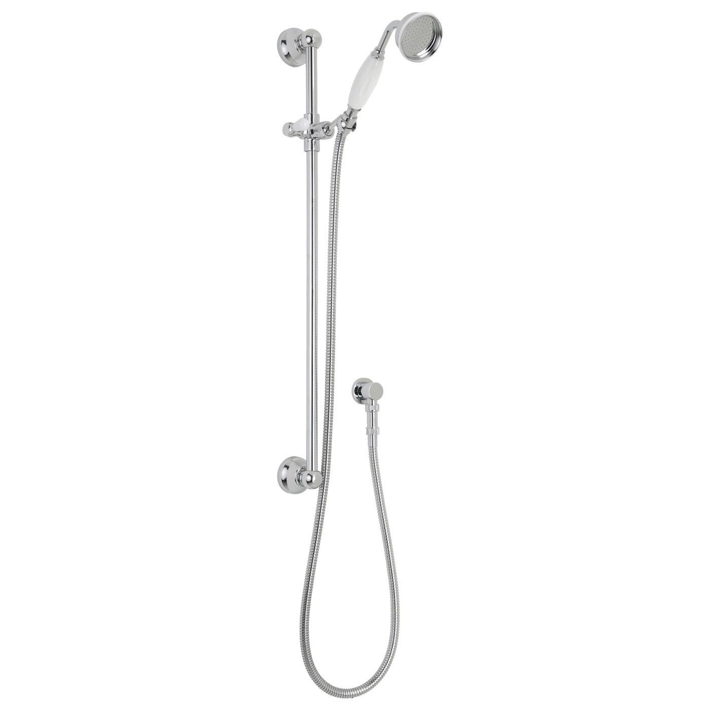 Valquest Traditional Handset with Traditional Slider Rail Kit, Round Elbow
