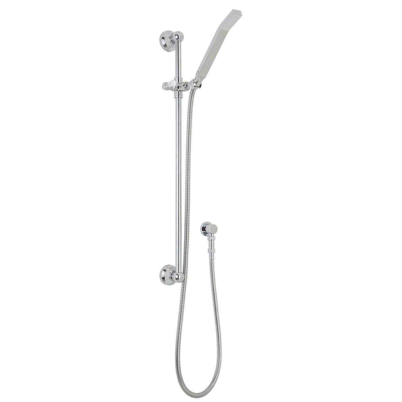Traditional Slider Rail Kit with Slimline Handset, Round Elbow