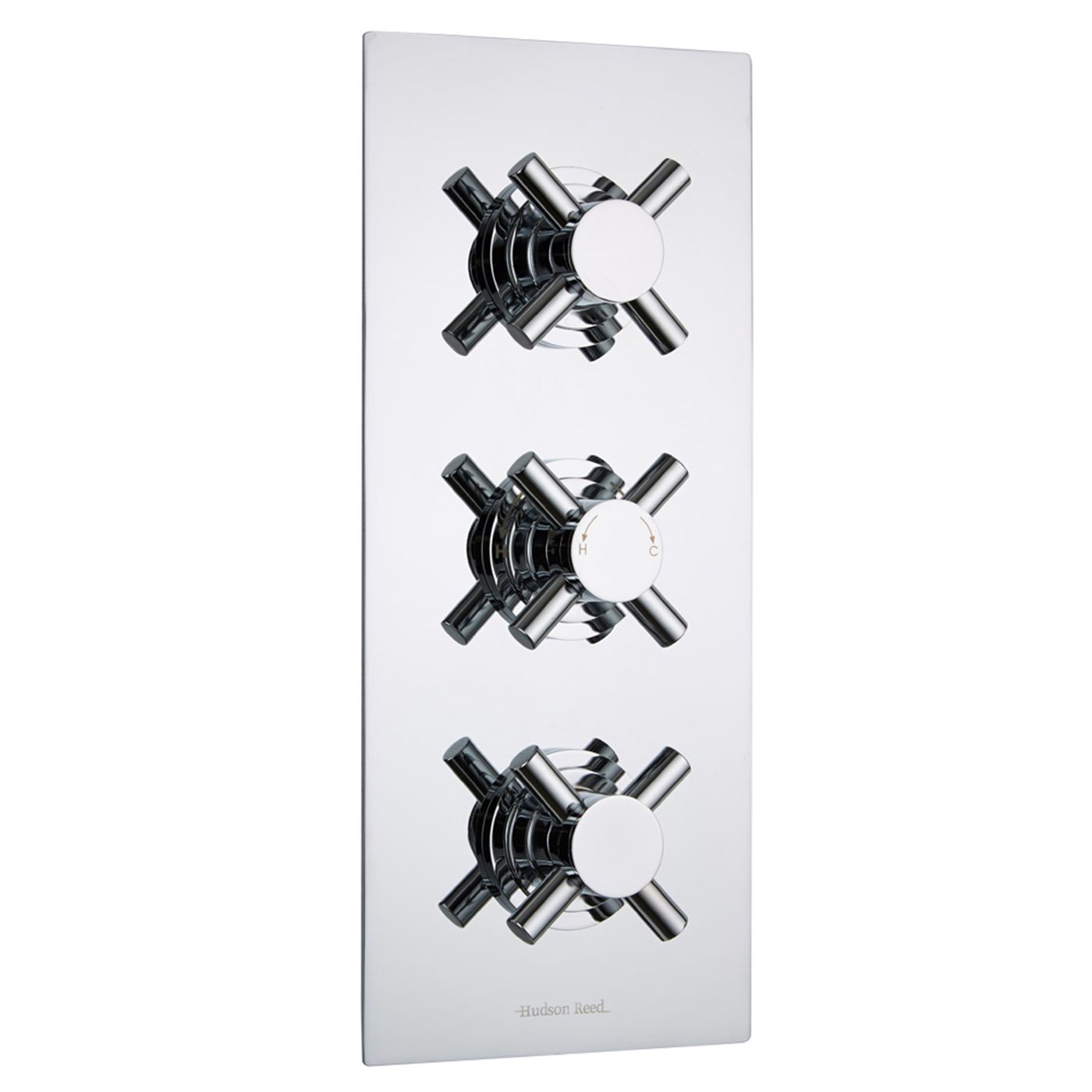 Kristal Concealed 3 Outlet Triple with Diverter Thermostatic Shower Valve