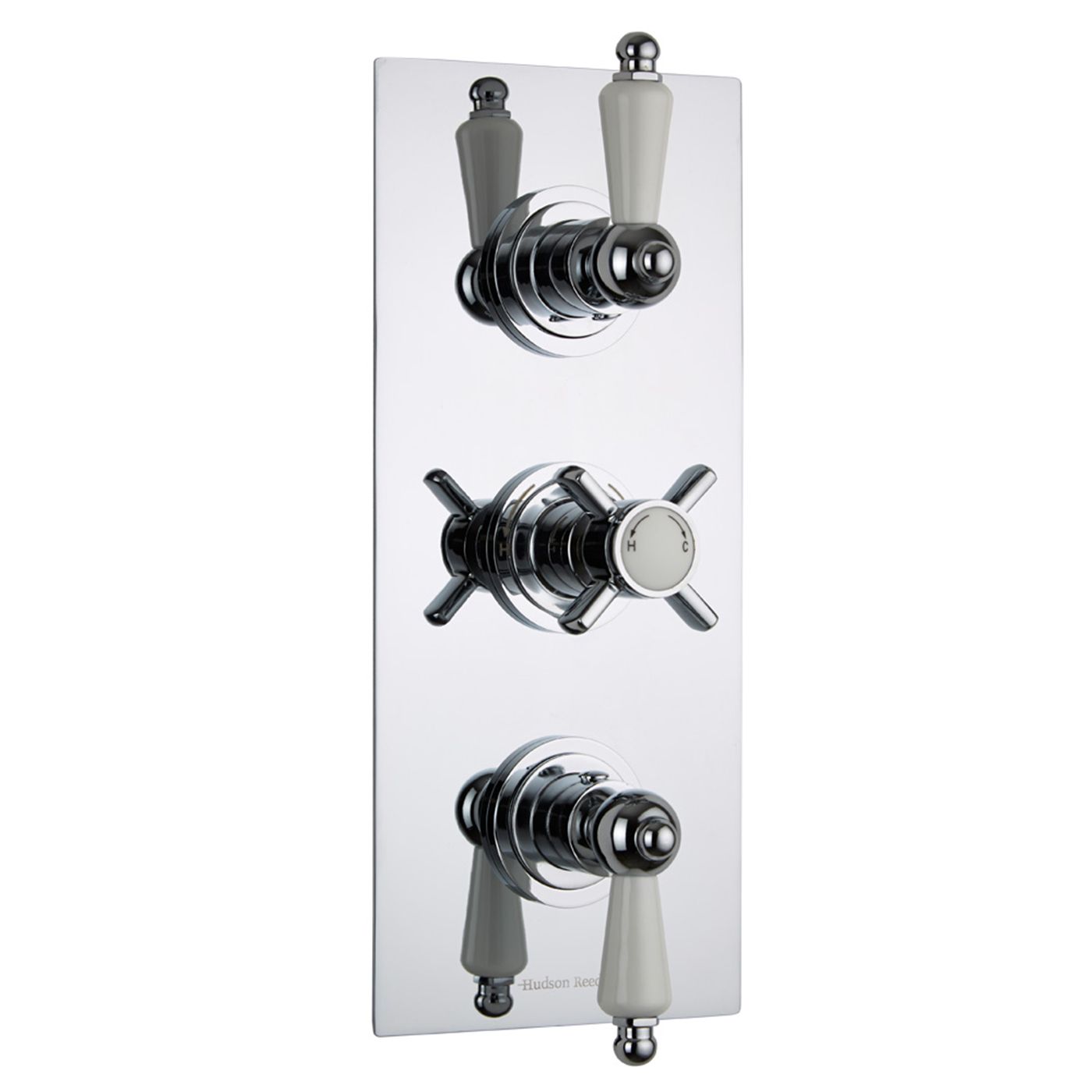 Beaumont Concealed 3 Outlet Triple with Diverter Thermostatic Shower Valve