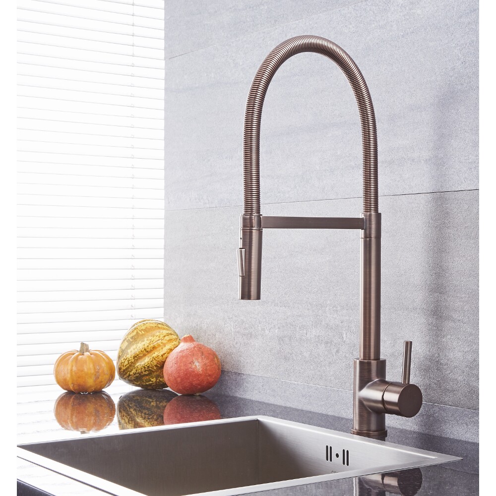 Quest - Oil-Rubbed Bronze Single-Hole Kitchen Faucet