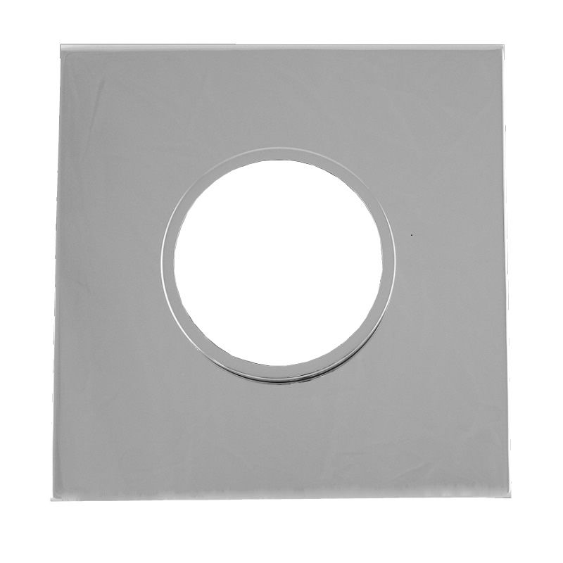 Square Dual Trim Plate