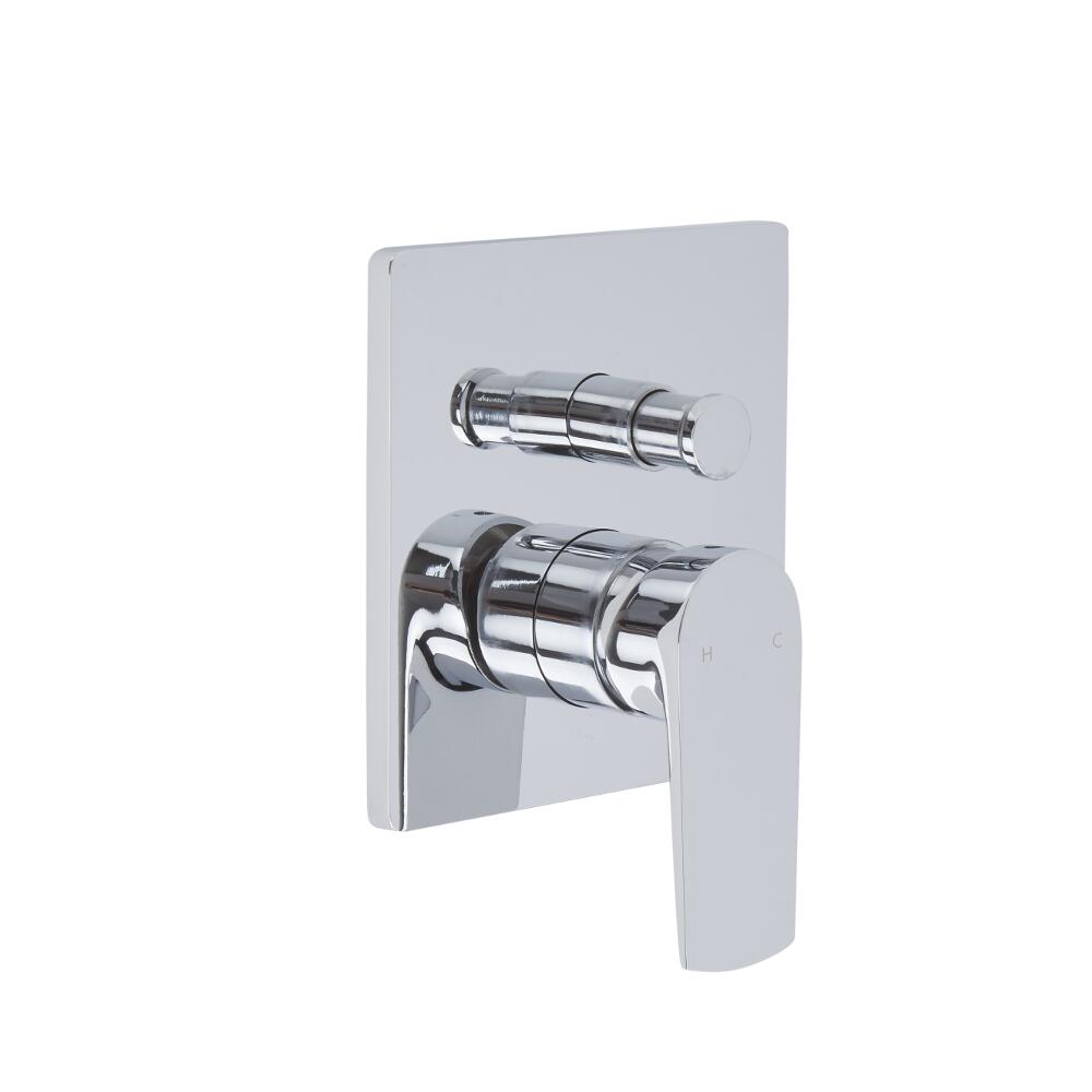 Arcadia - Chrome Manual Shower Valve with Diverter - Two Outlet