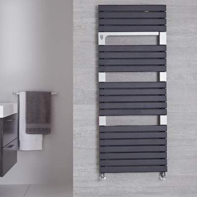 Anthracite Wall Mounted Towel Warmers